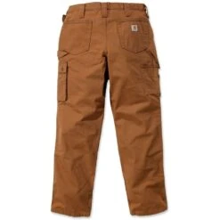 Carhartt Mens Multipocket Stitched Ripstop Cargo Pants Trousers -Men's Clothing Sales Store 100233 211 02