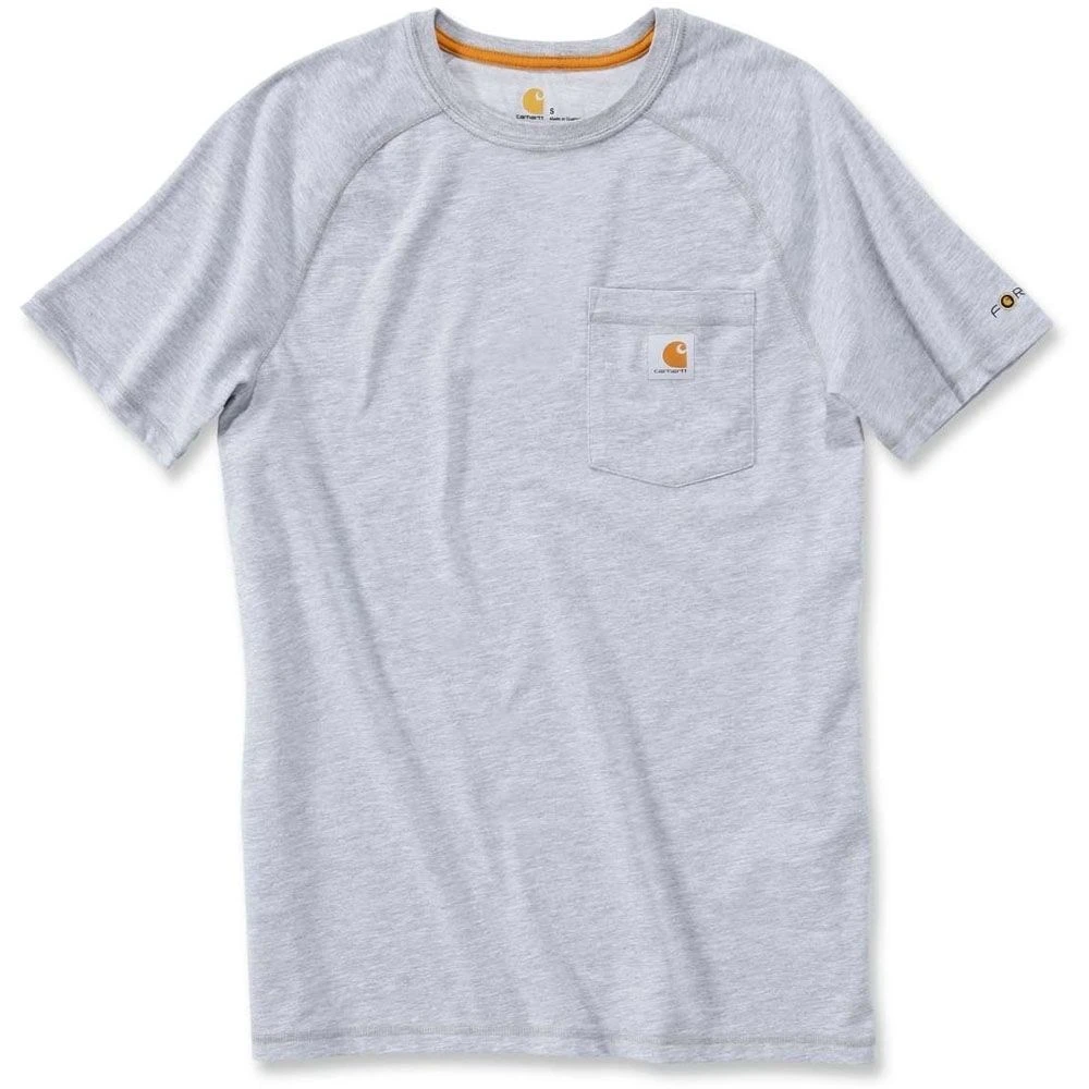 Carhartt Mens Short Sleeve Force Cotton Polyester Fast Drying T-Shirt 3 Carhartt Mens Short Sleeve Force Cotton Polyester Fast Drying T-Shirt - Image 3