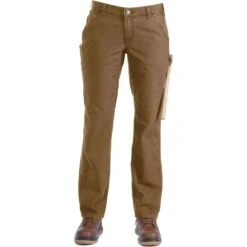 Carhartt Womens 102080 Crawford Rugged Original Fit Trousers -Men's Clothing Sales Store 102080 257 01