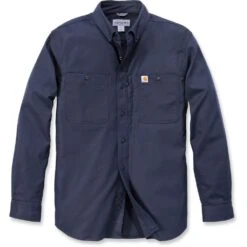 Carhartt Mens Rugged Prof Long Sleeve Button Work Shirt -Men's Clothing Sales Store 102538 412 03
