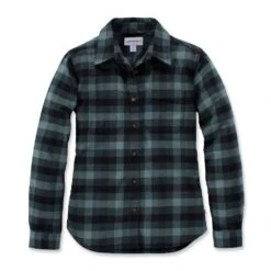 Carhartt Womens Hamilton Flannel Cotton Shirt