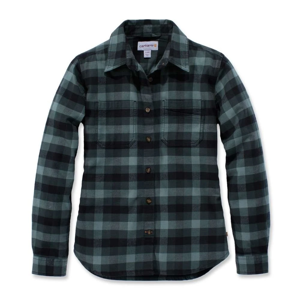 Carhartt Womens Hamilton Flannel Cotton Shirt 1 Carhartt Womens Hamilton Flannel Cotton Shirt