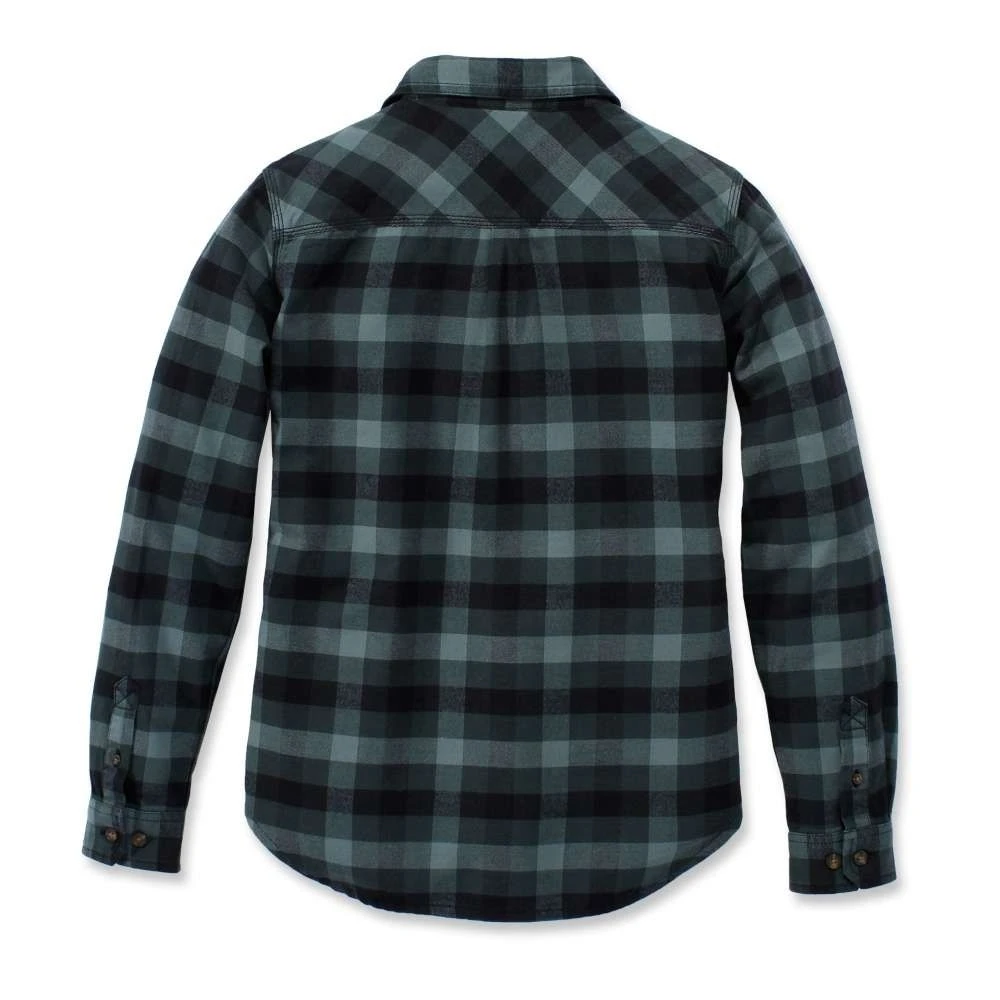 Carhartt Womens Hamilton Flannel Cotton Shirt 2 Carhartt Womens Hamilton Flannel Cotton Shirt - Image 2