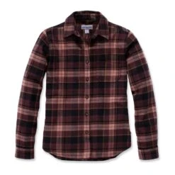 Carhartt Womens Hamilton Flannel Cotton Shirt 9 Carhartt Womens Hamilton Flannel Cotton Shirt -Men's Clothing Sales Store 103226 prt 01