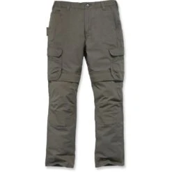 Carhartt Mens Steel Relaxed Cordura Cargo Pocket Trousers -Men's Clothing Sales Store 103335 217 03
