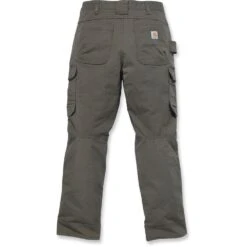 Carhartt Mens Steel Relaxed Cordura Cargo Pocket Trousers -Men's Clothing Sales Store 103335 217 04