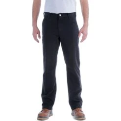 Carhartt Mens Stretch Duck Dungaree Rugged Chino Trousers