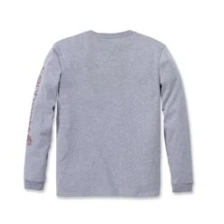 Carhartt Womens Workwear Logo Long Sleeve Cotton T Shirt Tee -Men's Clothing Sales Store 103401 034 02