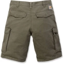 Carhartt Mens Rigby Rugged Flex Durable Cargo Work Shorts -Men's Clothing Sales Store 103542 217 02