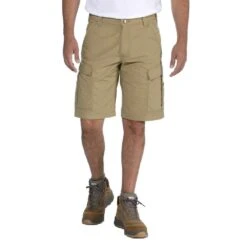 Carhartt Mens Force Broxton Relaxed Fit Wicking Cargo Shorts -Men's Clothing Sales Store 103543 253 01