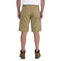 Carhartt Mens Force Broxton Relaxed Fit Wicking Cargo Shorts -Men's Clothing Sales Store 103543 253 02