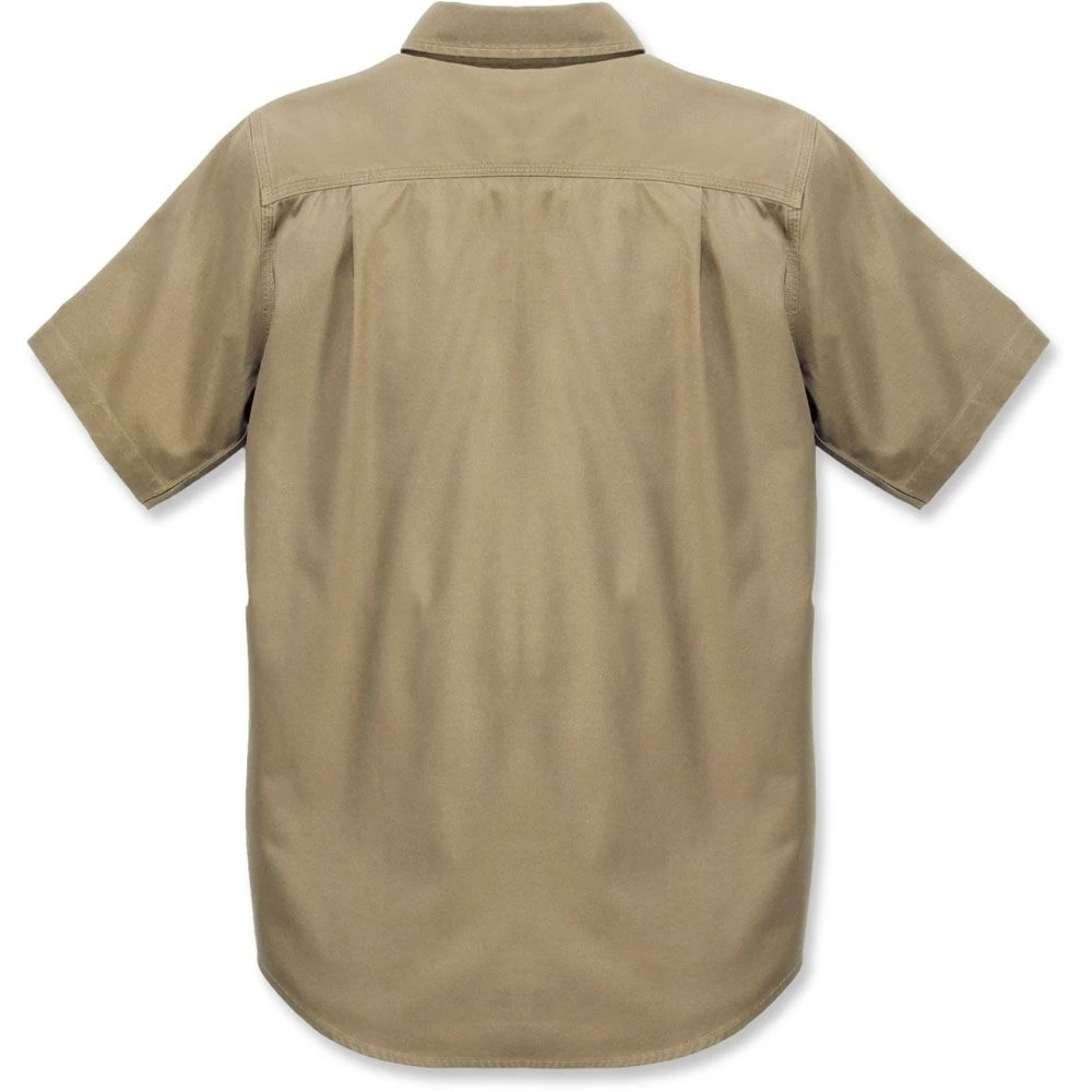 Carhartt Mens Rugged Flex Rigby Solid Short Sleeve Shirt 4 Carhartt Mens Rugged Flex Rigby Solid Short Sleeve Shirt - Image 4