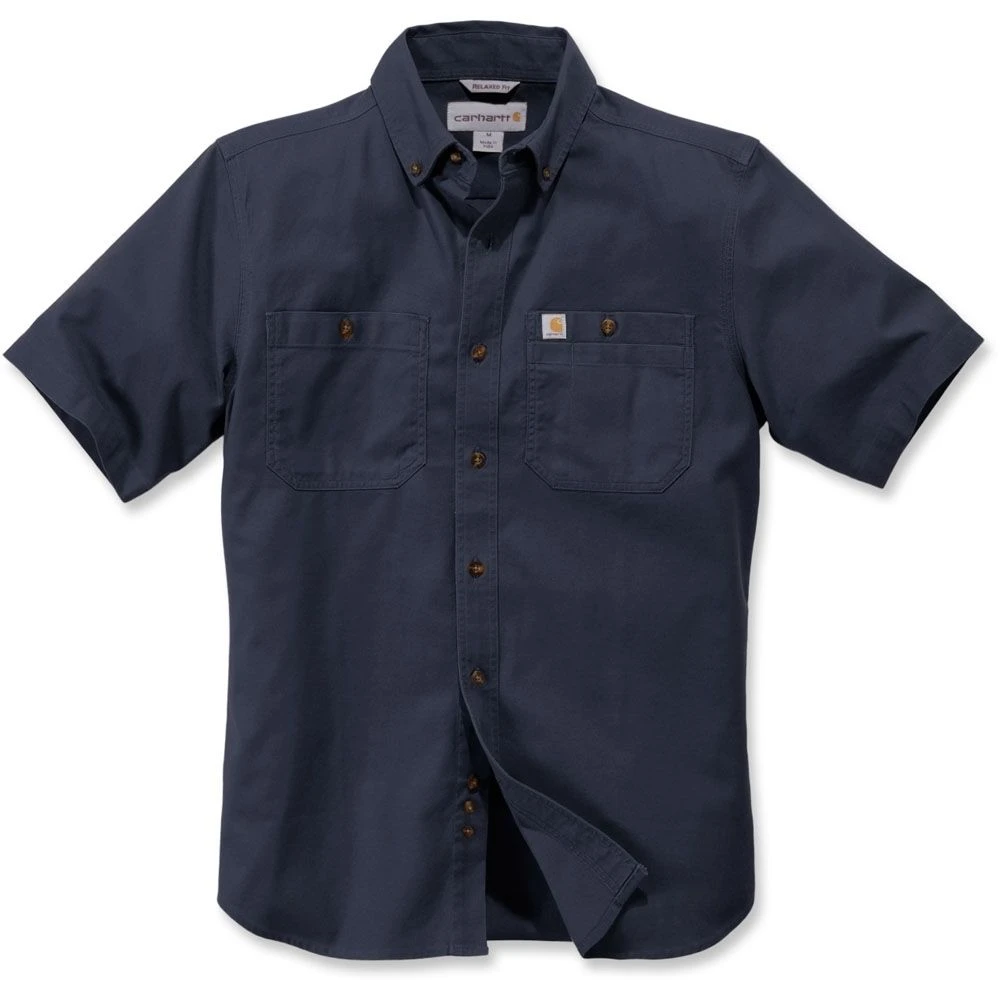 Carhartt Mens Rugged Flex Rigby Solid Short Sleeve Shirt 5 Carhartt Mens Rugged Flex Rigby Solid Short Sleeve Shirt - Image 5