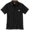 Carhartt Mens Force Cotton Delmont Pocket Polo T Shirt Tee -Men's Clothing Sales Store 103569 001 01