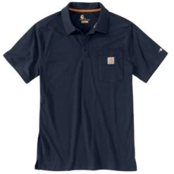 Carhartt Mens Force Cotton Delmont Pocket Polo T Shirt Tee 11 Carhartt Mens Force Cotton Delmont Pocket Polo T Shirt Tee -Men's Clothing Sales Store 103569 412 01