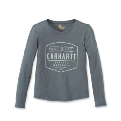 Carhartt Womens Graphic Long Sleeve Cotton T Shirt Tee 6 Carhartt Womens Graphic Long Sleeve Cotton T Shirt Tee -Men's Clothing Sales Store 103929 g02 01