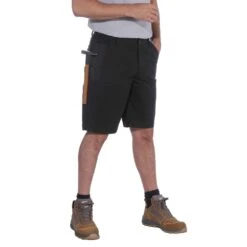 Carhartt Mens Steel Relaxed Fit Durable Cargo Shorts 14 Carhartt Mens Steel Relaxed Fit Durable Cargo Shorts -Men's Clothing Sales Store 104352 n04 03
