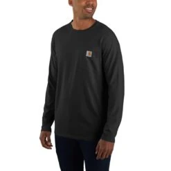 Carhartt Womens Force Flex Pocket Long Sleeve T Shirt -Men's Clothing Sales Store 104617 n04 01 1