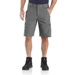 Carhartt Mens Ripstop Relaxed Fit Cargo Work Shorts