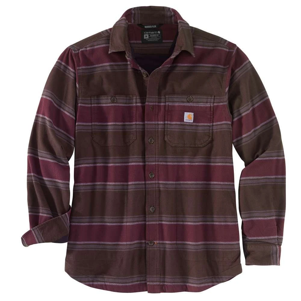 Carhartt Mens Hamilton Relaxed Fit Fleece Lined Shirt 1 Carhartt Mens Hamilton Relaxed Fit Fleece Lined Shirt