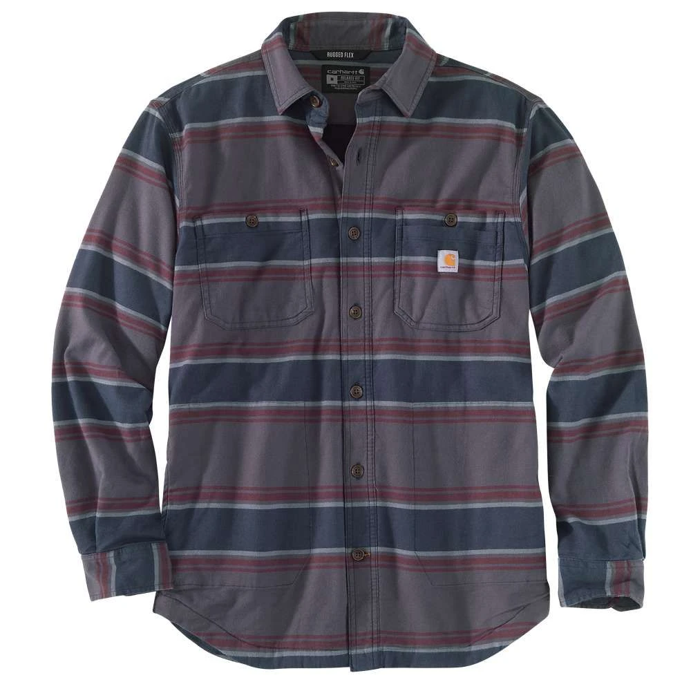 Carhartt Mens Hamilton Relaxed Fit Fleece Lined Shirt 2 Carhartt Mens Hamilton Relaxed Fit Fleece Lined Shirt - Image 2