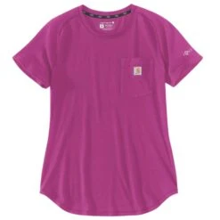 Carhartt Womens Midweight Short Sleeve Pocket T Shirt