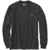 Carhartt Mens Pocket Camo C Graphic Long Sleeve T Shirt 4 Carhartt Mens Pocket Camo C Graphic Long Sleeve T Shirt -Men's Clothing Sales Store 105583 blk 01