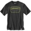 Carhartt Mens Pocket Crafted Graphic Short Sleeve T Shirt -Men's Clothing Sales Store 105646 crh 01