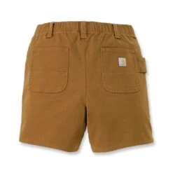 Carhartt Womens Relaxed Fit Canvas Strech Work Shorts 11 Carhartt Womens Relaxed Fit Canvas Strech Work Shorts -Men's Clothing Sales Store 105730 brn 04