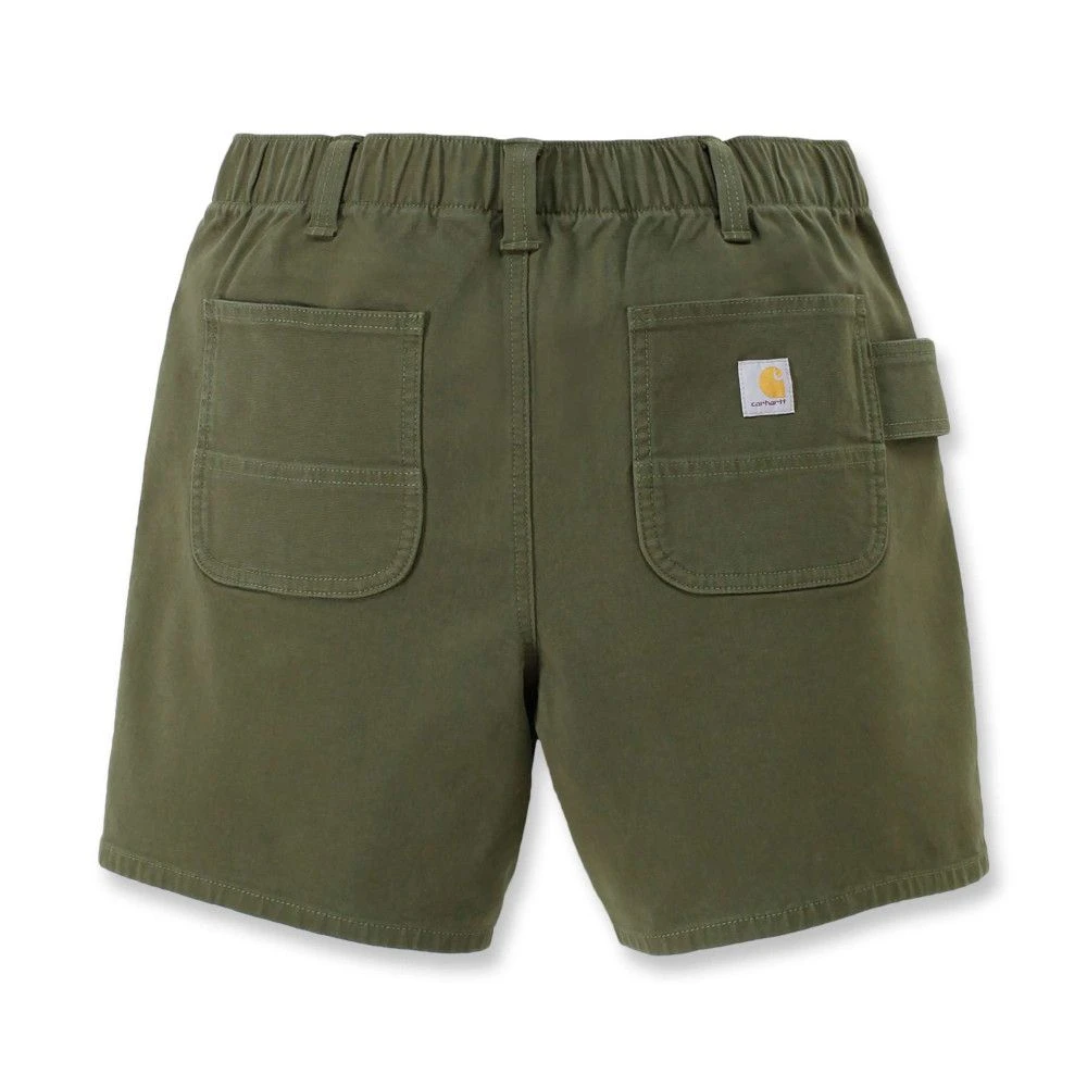 Carhartt Womens Relaxed Fit Canvas Strech Work Shorts 8 Carhartt Womens Relaxed Fit Canvas Strech Work Shorts - Image 8