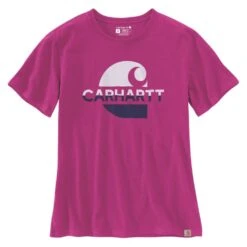 Carhartt Womens Loose Fit Short Sleeve Graphic T-Shirt