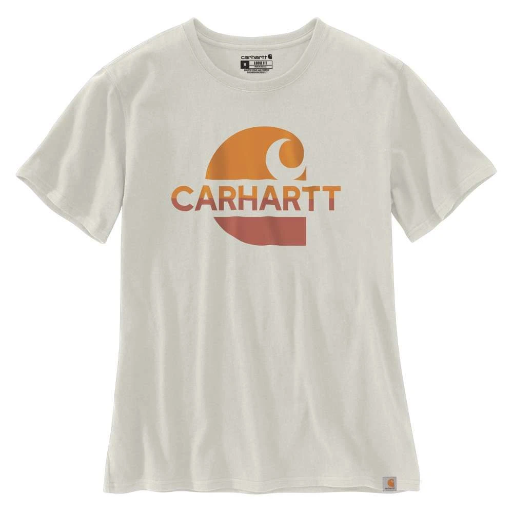 Carhartt Womens Loose Fit Short Sleeve Graphic T-Shirt 2 Carhartt Womens Loose Fit Short Sleeve Graphic T-Shirt - Image 2