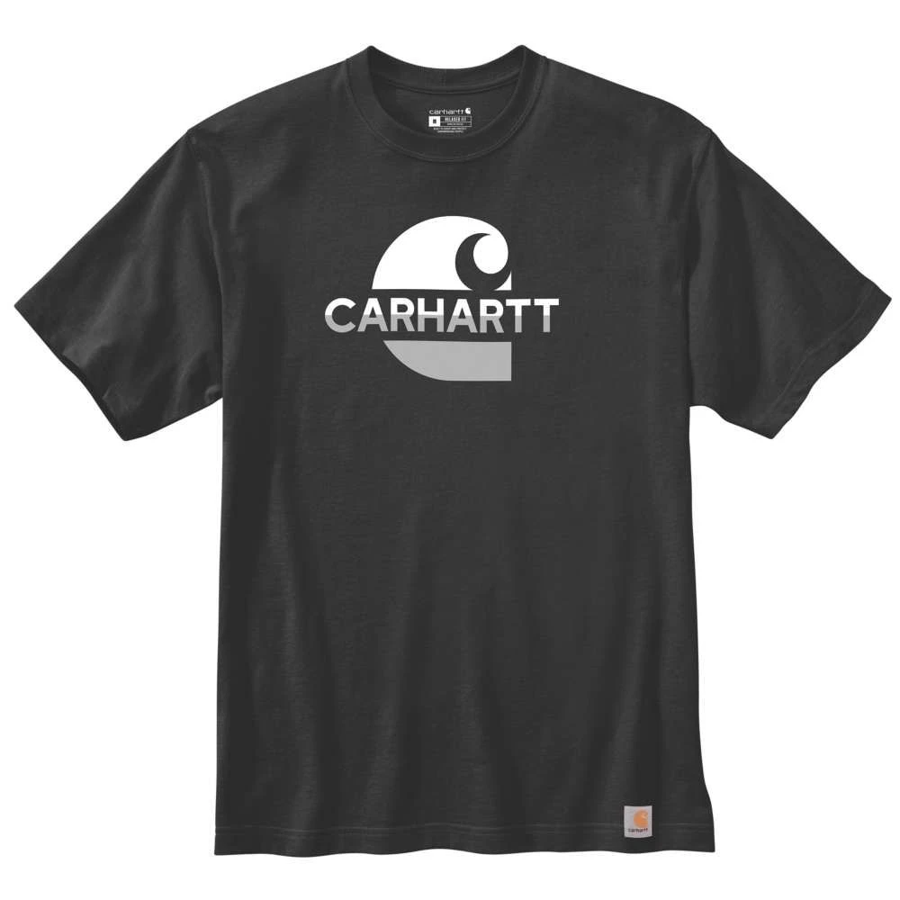 Carhartt Mens Heavyweight Short Sleeve C Graphic T Shirt 2 Carhartt Mens Heavyweight Short Sleeve C Graphic T Shirt - Image 2