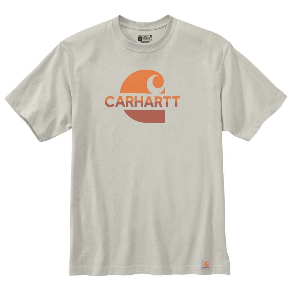 Carhartt Mens Heavyweight Short Sleeve C Graphic T Shirt 4 Carhartt Mens Heavyweight Short Sleeve C Graphic T Shirt - Image 4