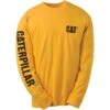 Caterpillar Mens Trademark Logo Cotton T Shirt Yellow 3 Caterpillar Mens Trademark Logo Cotton T Shirt Yellow -Men's Clothing Sales Store 18496 32894a51
