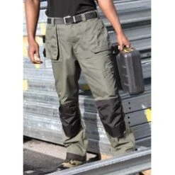 Dickies Mens Eisenhower Polycotton Multipocket Workwear Cargo Trousers -Men's Clothing Sales Store 26800 oliv 1