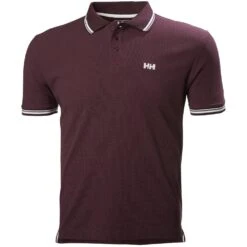 Helly Hansen Mens KOS Short Sleeve Casual Quick Drying Polo T Shirt -Men's Clothing Sales Store 50565 277 03