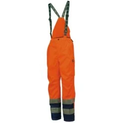 Helly Hansen Mens Potsdam Hi Vis Workwear Trouser Bib Dungarees
