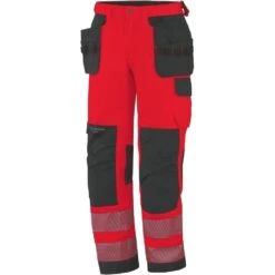Helly Hansen Mens York Hi Vis Construction Workwear Pants Trousers