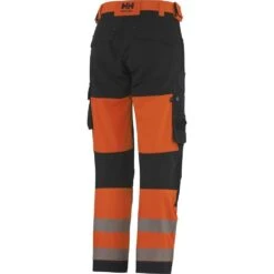 Helly Hansen Mens York Reinforced Class 1 Hi Vis Workwear Trousers -Men's Clothing Sales Store 76457 269 02