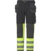 Helly Hansen Mens Visby Construction Pant Class 1 Hi Vis Trousers -Men's Clothing Sales Store 76486 993 01