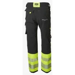 Helly Hansen Mens Icu Polyester Hi Vis Durable Work Trousers -Men's Clothing Sales Store 77471 369 02