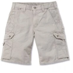 Carhartt Mens Ripstop Triple Stitched Nylon Cargo Utility Work Shorts -Men's Clothing Sales Store b357 des 01