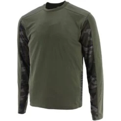 CAT Workwear Mens Coolmax Long Sleeve Top -Men's Clothing Sales Store cat810 ntcamo 01