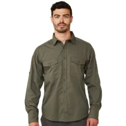 Craghoppers Expert Mens Kiwi Long Sleeve Walking Shirt