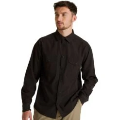 Craghoppers Expert Mens Kiwi Long Sleeve Walking Shirt -Men's Clothing Sales Store ces001 800 01