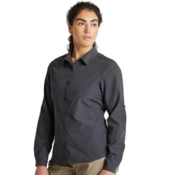 Craghoppers Expert Womens Kiwi Long Sleeve Walking Shirt -Men's Clothing Sales Store ces002 w35 01
