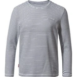 Craghoppers Boys NosiLife Jago Wicking Long Sleeved T Shirt