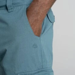 Craghoppers Mens Multi Pocket 12 Inch Cargo Shorts -Men's Clothing Sales Store cmj618 m0n 03