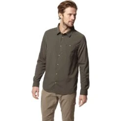 Craghoppers Mens Nosi Life Nuoro Light Long Sleeve Shirt